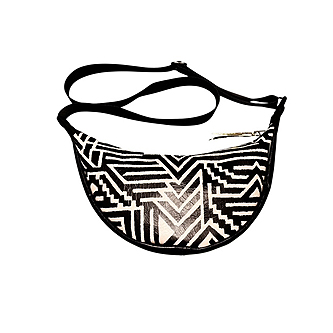 HALF MOON BAG-LEATHER